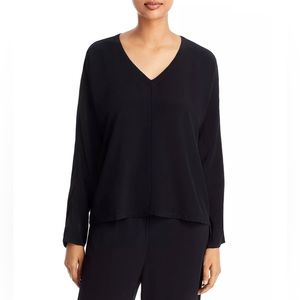 EILEEN FISHER
Textured Crepe Dolman Sleeve Top